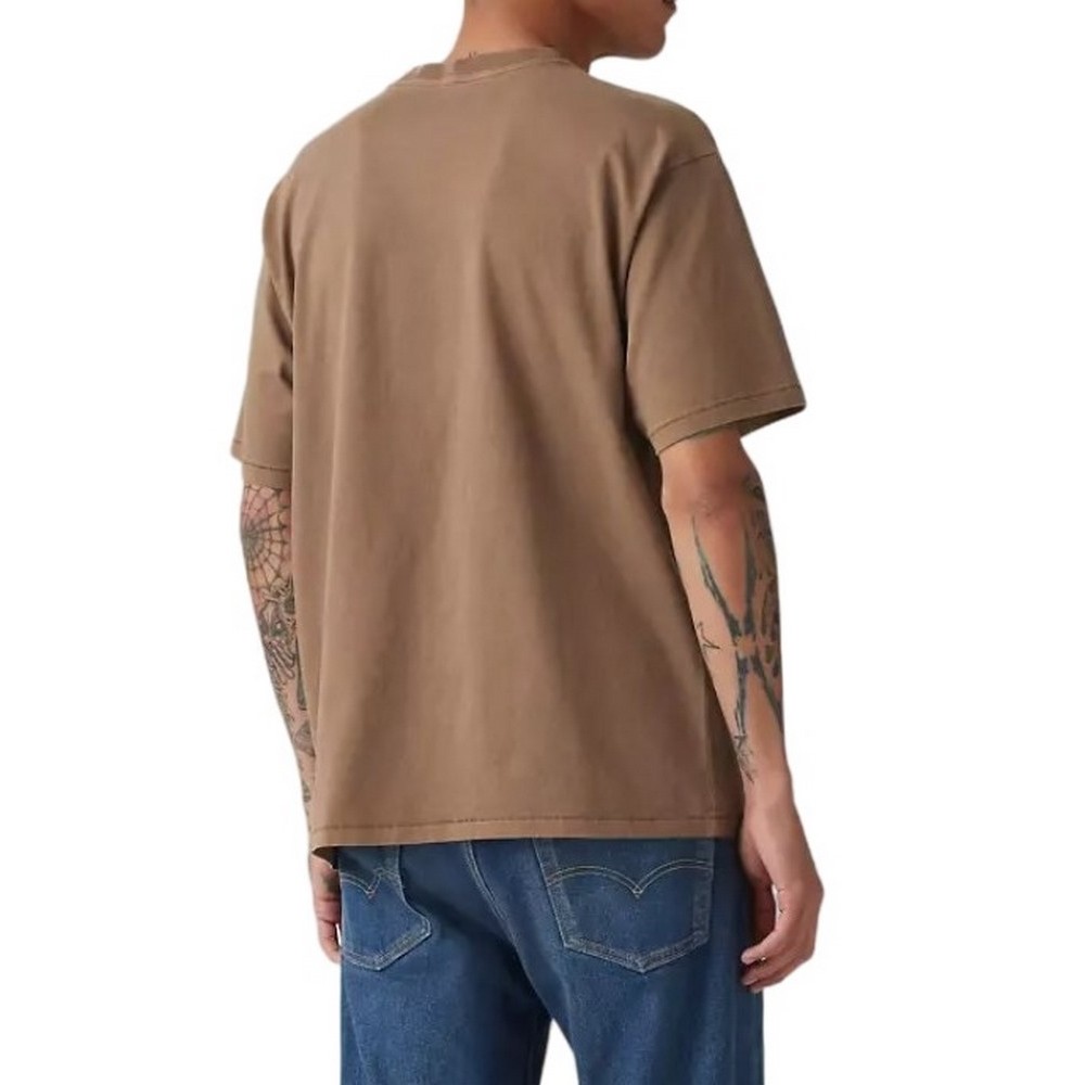 LEVIS RED TAB VINTAGE TEE A06370139 ΜΠΛΟΥΖΑ ΑΝΔΡΙΚΗ BROWN