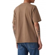 LEVIS RED TAB VINTAGE TEE A06370139 ΜΠΛΟΥΖΑ ΑΝΔΡΙΚΗ BROWN