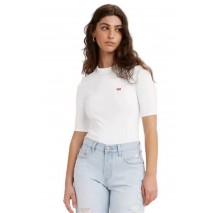 LEVIS® LUCA SLIM TEE T-SHIRT ΜΠΛΟΥΖΑ ΓΥΝΑΙΚΕΙΑ WHITE