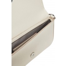 CALVIN KLEIN MINIMAL MONOGRAM SHOULDER POUC ΤΣΑΝΤΑ ΓΥΝΑΙΚΕΙΑ ECRU