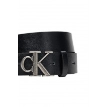 CALVIN KLEIN MONOGRAM BUCKLE 35MM ΖΩΝΗ ΑΝΔΡΙΚΗ BLACK
