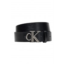 CALVIN KLEIN MONOGRAM BUCKLE 35MM ΖΩΝΗ ΑΝΔΡΙΚΗ BLACK