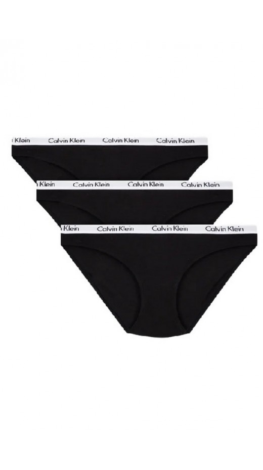 CALVIN KLEIN BIKINI 3PK ΕΣΩΡΟΥΧΟ ΓΥΝΑΙΚΕΙΟ BLACK/WHITE