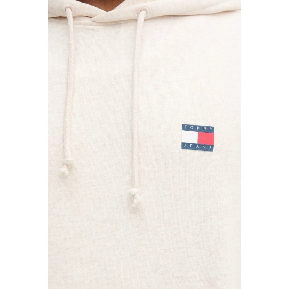 TOMMY JEANS CRP NEW CLASSICS HOODIE EX ΦΟΥΤΕΡ ΜΠΛΟΥΖΑ ΑΝΔΡΙΚΗ ECRU