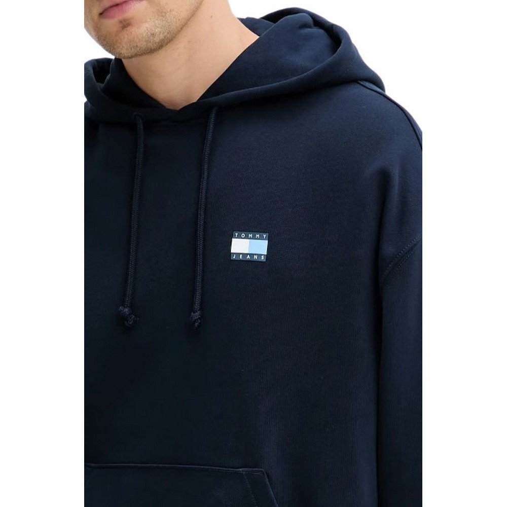 TOMMY JEANS CRP NEW CLASSICS HOODIE EX ΦΟΥΤΕΡ ΜΠΛΟΥΖΑ ΑΝΔΡΙΚΗ NAVY