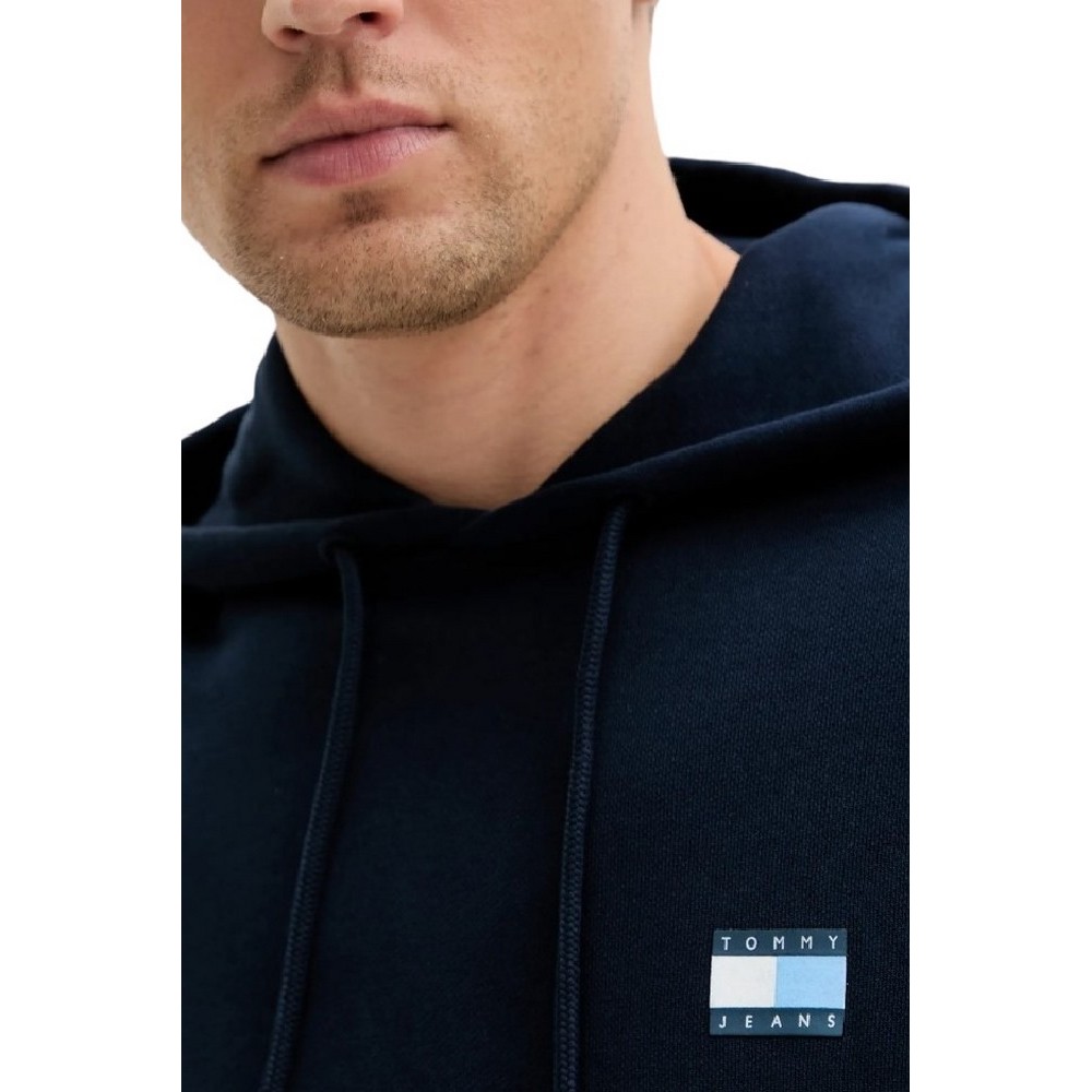 TOMMY JEANS CRP NEW CLASSICS HOODIE EX ΦΟΥΤΕΡ ΜΠΛΟΥΖΑ ΑΝΔΡΙΚΗ NAVY