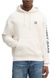 TOMMY JEANS CRP NEW CLASSICS HOODIE EX ΦΟΥΤΕΡ ΜΠΛΟΥΖΑ ΑΝΔΡΙΚΗ ECRU