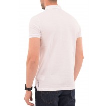 U.S POLO ASSN KING 000147 EHPD USPA BASIC POLO T-SHIRT ΜΠΛΟΥΖΑ ΑΝΔΡΙΚΗ WHITE