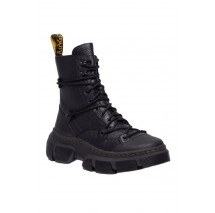 DR.MARTENS DMXL 8 EYE BOOT LUNAR RUBBER GRAIN LEATHER ΜΠΟΤΑΚΙ KONTO ΓΥΝΑΙΚΕΙΟ BLACK