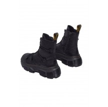 DR.MARTENS DMXL 8 EYE BOOT LUNAR RUBBER GRAIN LEATHER ΜΠΟΤΑΚΙ KONTO ΓΥΝΑΙΚΕΙΟ BLACK