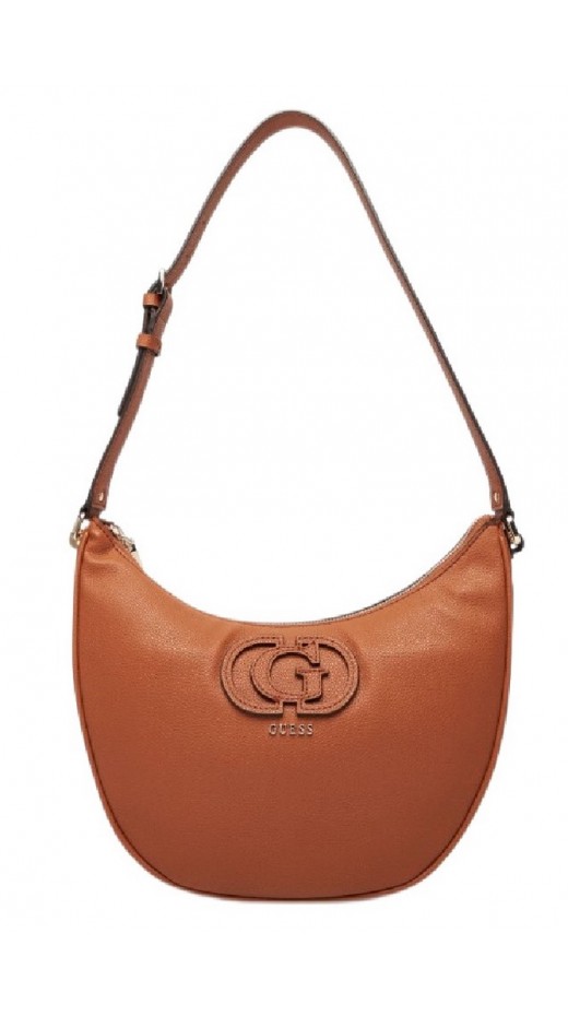 GUESS CALEBRA HOBO SHOULDER BAG ΤΣΑΝΤΑ ΓΥΝΑΙΚΕΙΑ COGNAC