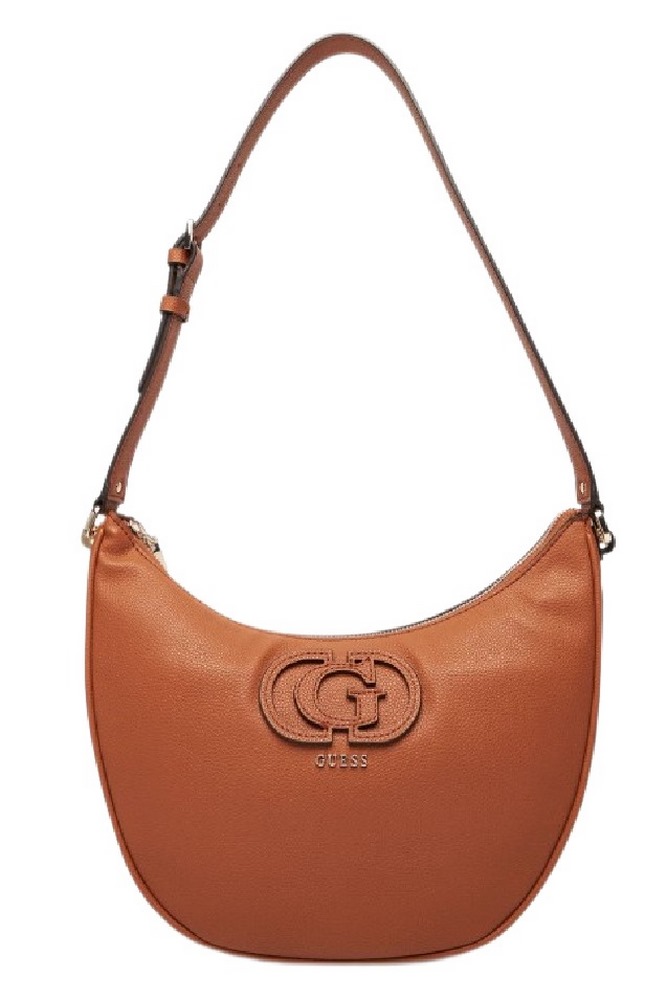 GUESS CALEBRA HOBO SHOULDER BAG ΤΣΑΝΤΑ ΓΥΝΑΙΚΕΙΑ COGNAC