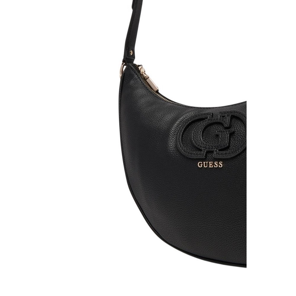 GUESS CALEBRA HOBO SHOULDER BAG ΤΣΑΝΤΑ ΓΥΝΑΙΚΕΙΑ BLACK