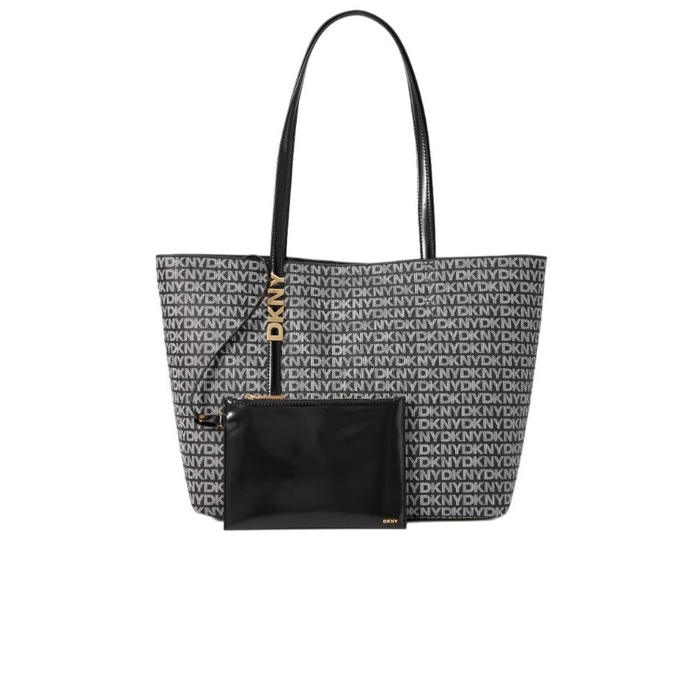 DKNY AVRIL TOTE HANDBAG R52A5G54 ΤΣΑΝΤΑ ΓΥΝΑΙΚΕΙΑ BLACK