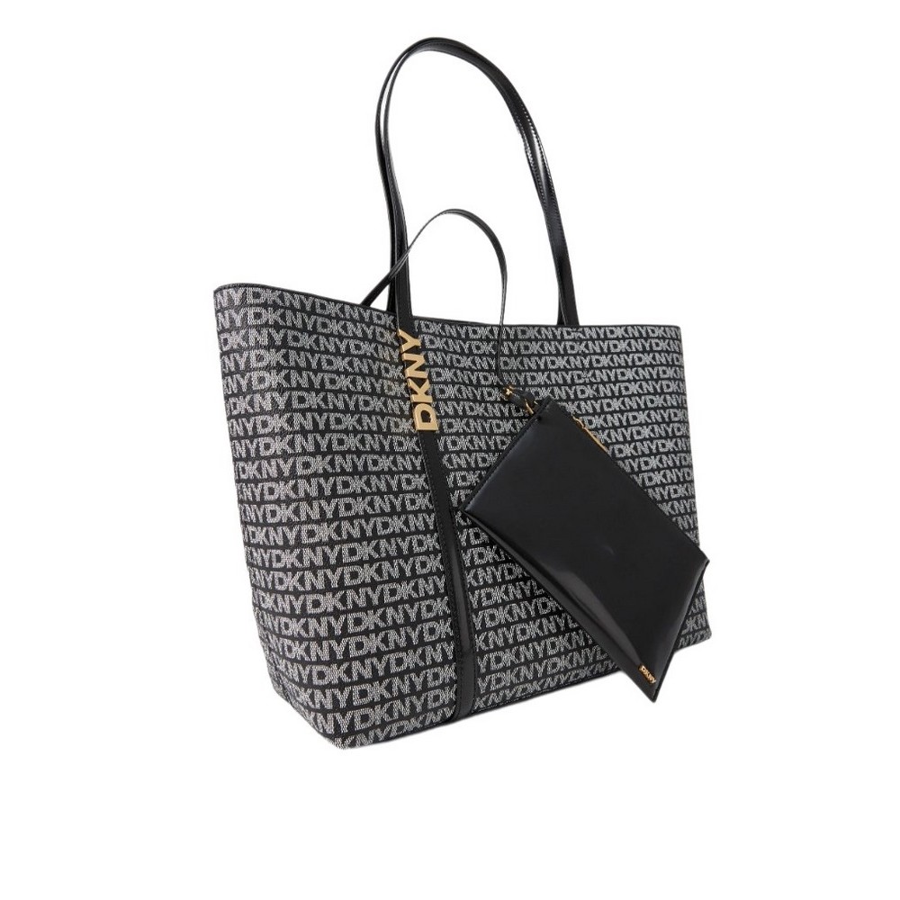 DKNY AVRIL TOTE HANDBAG R52A5G54 ΤΣΑΝΤΑ ΓΥΝΑΙΚΕΙΑ BLACK