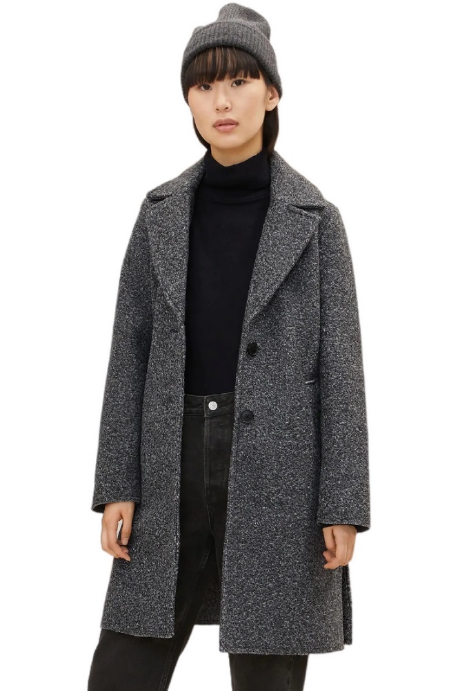 ΠΑΛΤΟ BOUCLE ΓΥΝΑΙΚΕΙΟ TOM TAILOR DARK GREY