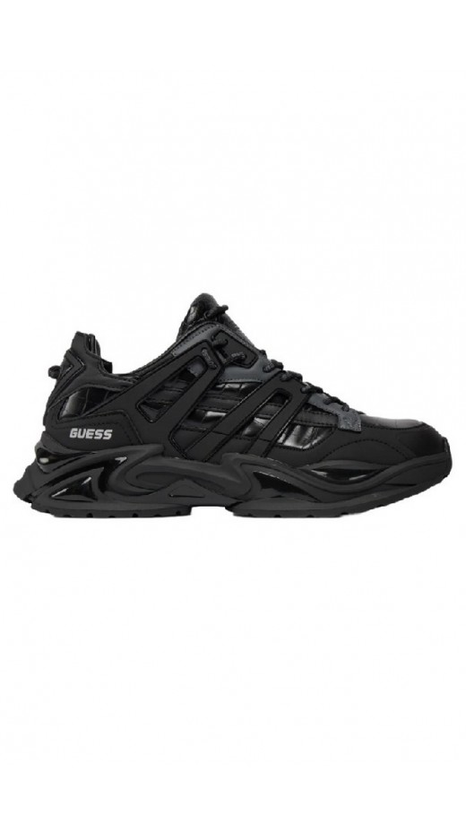GUESS BELLUNO FMPBELLEP12 ΠΑΠΟΥΤΣΙ ΑΝΔΡΙΚΟ BLACK