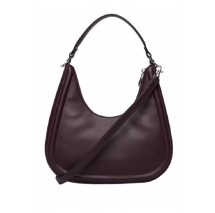 CALVIN KLEIN BOLD SMALL CRESCENT BAG ΤΣΑΝΤΑ ΓΥΝΑΙΚΕΙΑ BORDEAUX