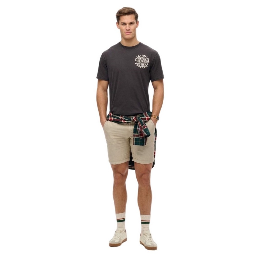 SUPERDRY D2 OVIN OUTDOOR NARRATIVE LOOSE TEE T-SHIRT ΜΠΛΟΥΖΑ ΑΝΔΡΙΚΟ BLACK