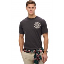 SUPERDRY D2 OVIN OUTDOOR NARRATIVE LOOSE TEE T-SHIRT ΜΠΛΟΥΖΑ ΑΝΔΡΙΚΟ BLACK