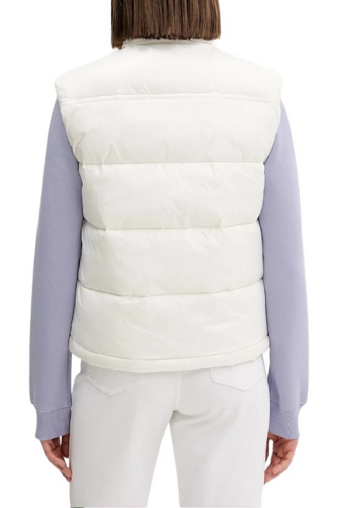 TOMMY JEANS ESSENTIAL PUFFER VEST SHINY ΓΙΛΕΚΟ ΜΠΟΥΦΑΝ ΓΥΝΑΙΚΕΙΟ WHITE