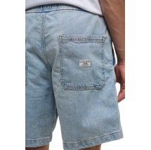 GUESS JEANS JOGGER DENIM SHOR ΒΕΡΜΟΥΔΑ ΑΝΔΡΙΚΗ LIGHT DENIM