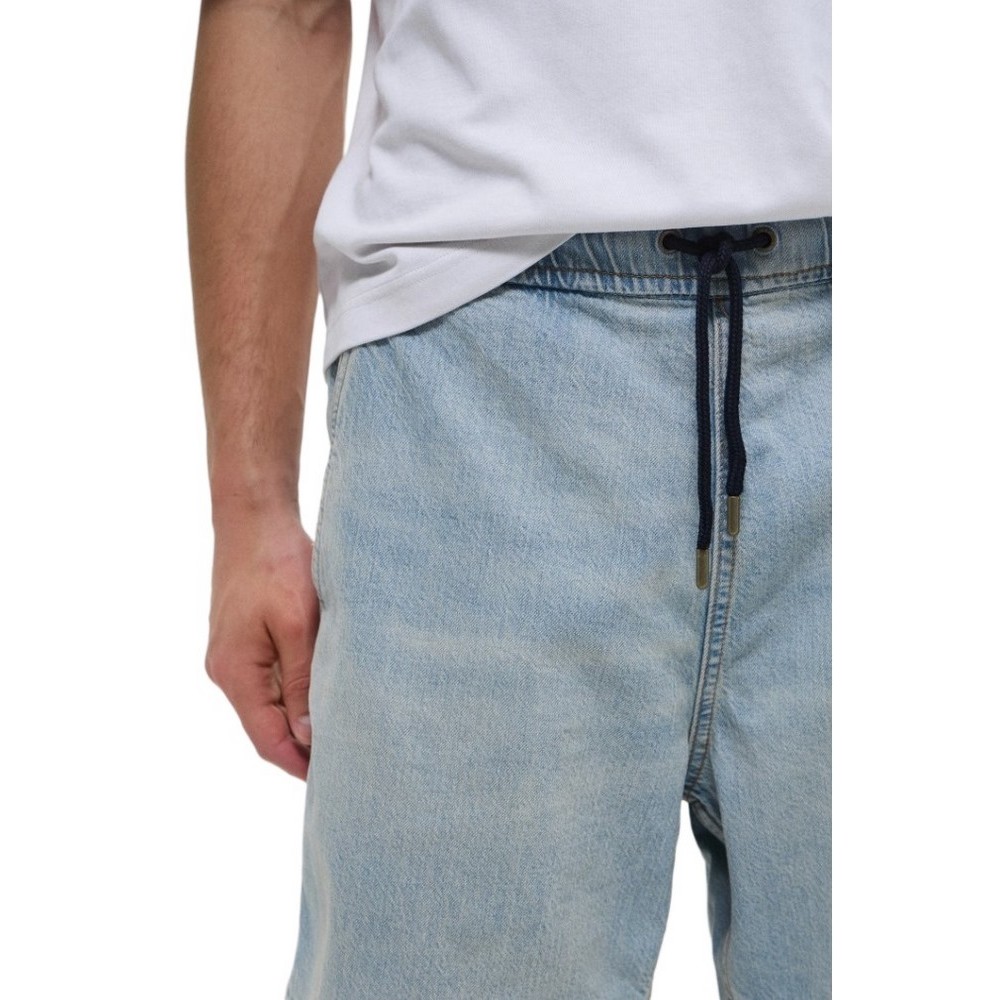 GUESS JEANS JOGGER DENIM SHOR ΒΕΡΜΟΥΔΑ ΑΝΔΡΙΚΗ LIGHT DENIM