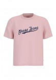 GUESS JEANS CN REG 1981 T-SHIRT ΜΠΛΟΥΖΑ ΑΝΔΡΙΚΗ ROSE