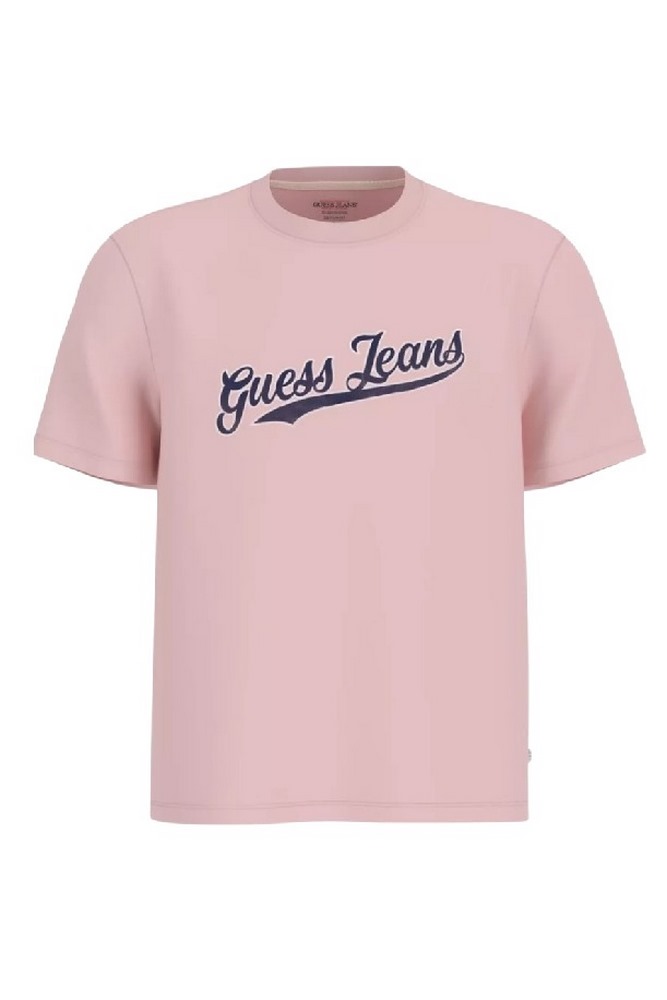 GUESS JEANS CN REG 1981 T-SHIRT ΜΠΛΟΥΖΑ ΑΝΔΡΙΚΗ ROSE