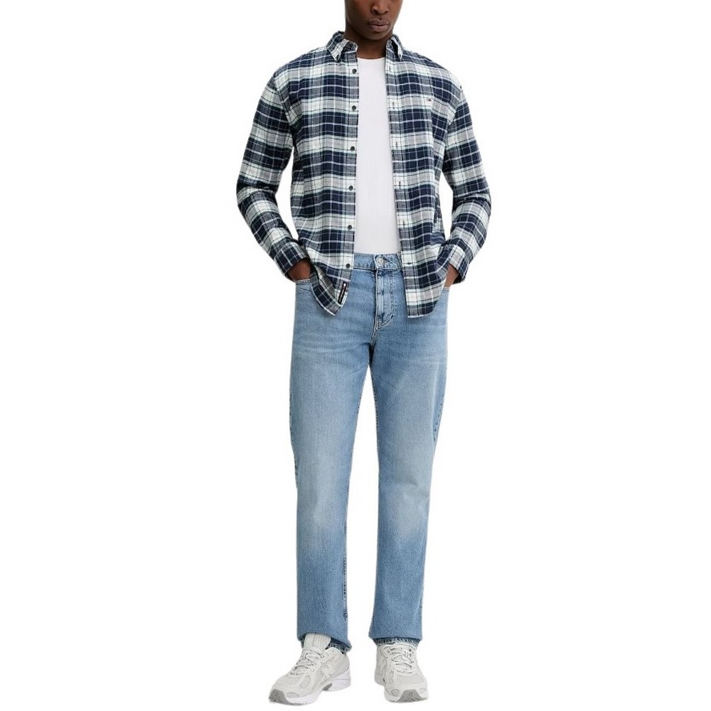 TOMMY JEANS RYAN SLIM STR RWB EI5113 ΤΖΙΝ ΠΑΝΤΕΛΟΝΙ ΑΝΔΡΙΚΟ DENIM LIGHT