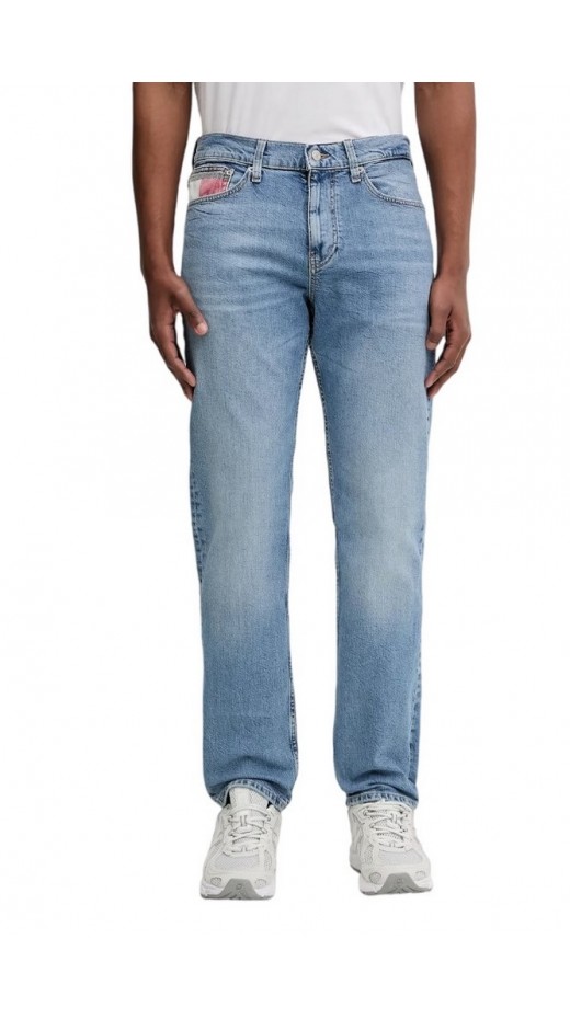 TOMMY JEANS RYAN SLIM STR RWB EI5113 ΤΖΙΝ ΠΑΝΤΕΛΟΝΙ ΑΝΔΡΙΚΟ DENIM LIGHT