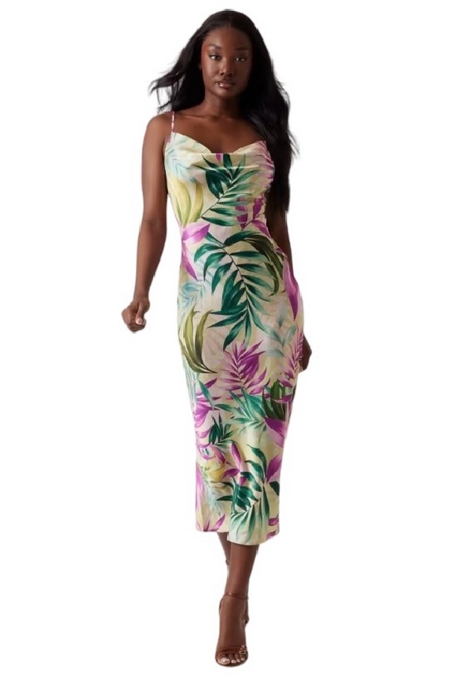GUESS NEW AKILINA DRESS ΦΟΡΕΜΑ ΓΥΝΑΙΚΕΙΟ MULTI