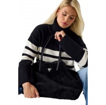 GUESS VICTTORIA LARGE 2 IN 1 TOTE ΤΣΑΝΤΑ ΓΥΝΑΙΚΕΙΑ BLACK