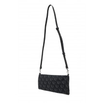 CALVIN KLEIN LOGO JACQUARD SOPHIE TOP ZIP ΤΣΑΝΤΑ ΓΥΝΑΙΚΕΙΑ BLACK