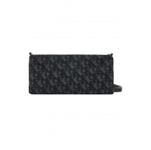 CALVIN KLEIN LOGO JACQUARD SOPHIE TOP ZIP ΤΣΑΝΤΑ ΓΥΝΑΙΚΕΙΑ BLACK