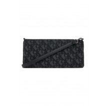 CALVIN KLEIN LOGO JACQUARD SOPHIE TOP ZIP ΤΣΑΝΤΑ ΓΥΝΑΙΚΕΙΑ BLACK