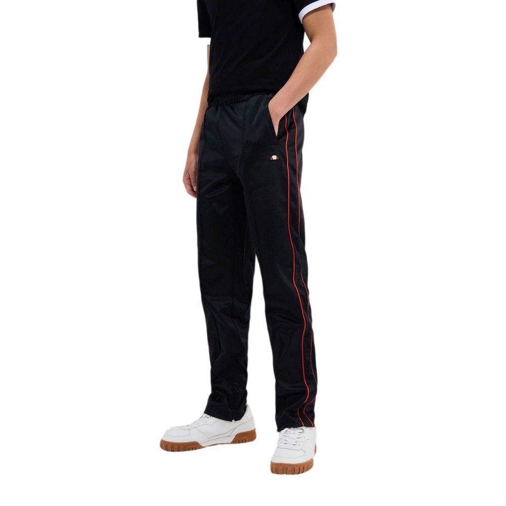 ELLESSE SARTORIA BADGE COLOURS TRICASO TRACK PANT ΠΑΝΤΕΛΟΝΙ ΦΟΡΜΑ ΑΝΔΡΙΚΟ BLACK