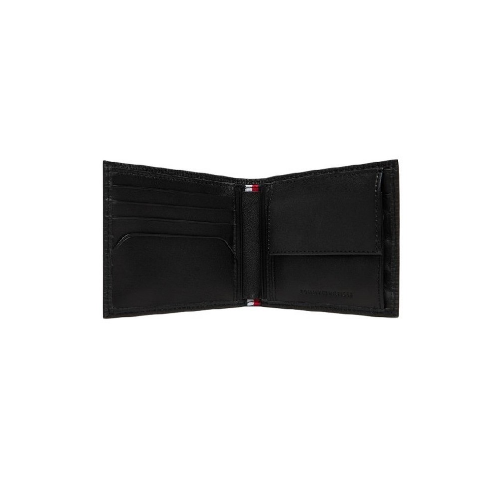 TOMMY HILFIGER  FLAG CC & COIN ΠΟΡΤΟΦΟΛΙ ΑΝΔΡΙΚΟ BLACK