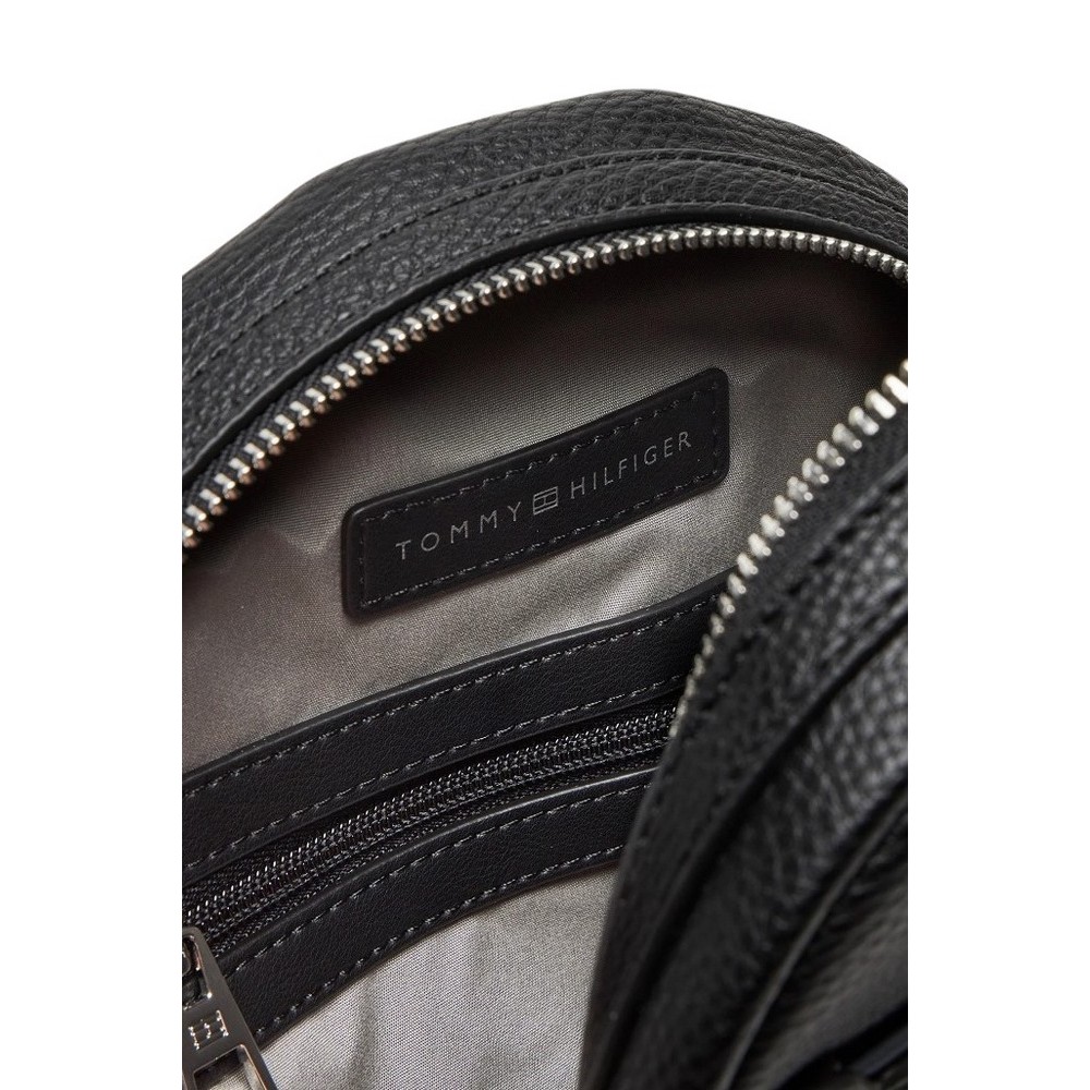TOMMY HILFIGER CENTRAL SLING BAG ΤΣΑΝΤΑ ΑΝΔΡΙΚΗ BLACK