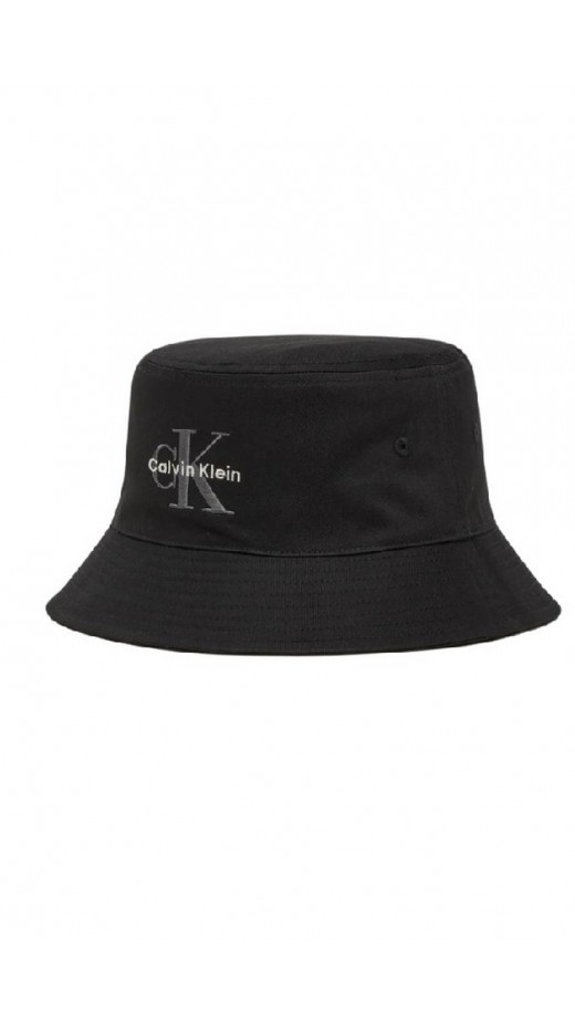 CALVIN KLEIN JEANS MONO LOGO EMBRO BUCKET HAT ΚΑΠΟΛΟ ΑΝΔΡΙΚΟ BLACK