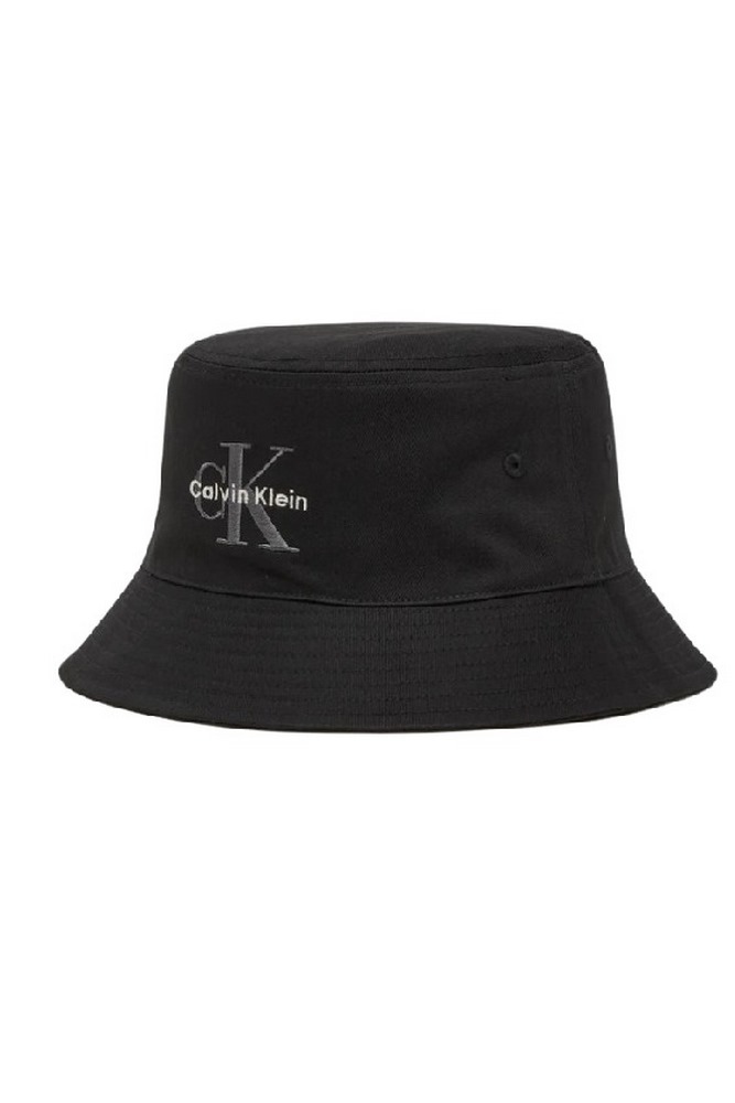 CALVIN KLEIN JEANS MONO LOGO EMBRO BUCKET HAT ΚΑΠΟΛΟ ΑΝΔΡΙΚΟ BLACK
