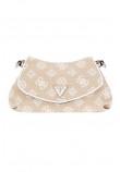 GUESS BEYZA FLAP SHOULDER BAG ΤΣΑΝΤΑ ΓΥΝΑΙΚΕΙΑ WHITE