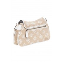 GUESS BEYZA FLAP SHOULDER BAG ΤΣΑΝΤΑ ΓΥΝΑΙΚΕΙΑ WHITE