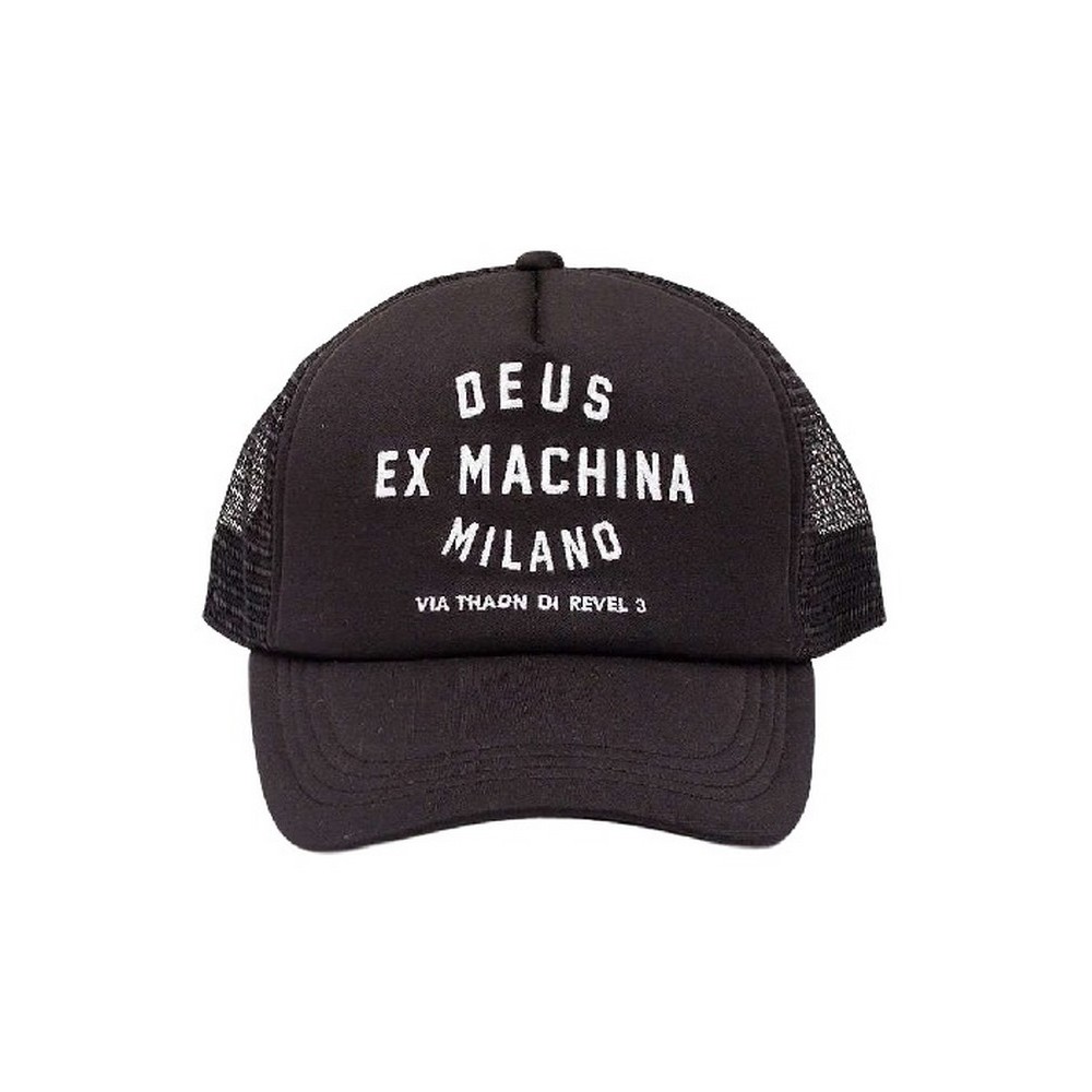DEUS MILANO ADDRESS TRUCKER PACK 5 ΚΑΠΕΛΟ ΑΝΔΡΙΚΟ BLACK