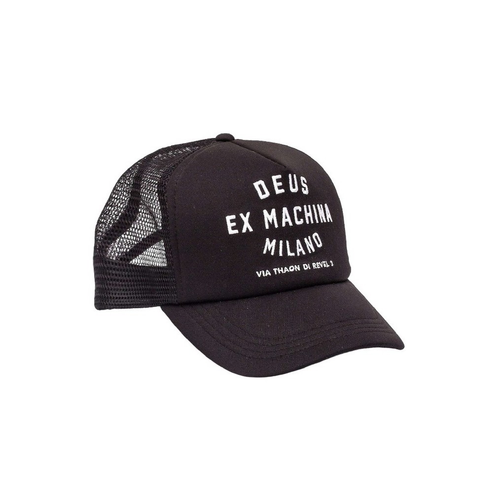 DEUS MILANO ADDRESS TRUCKER PACK 5 ΚΑΠΕΛΟ ΑΝΔΡΙΚΟ BLACK