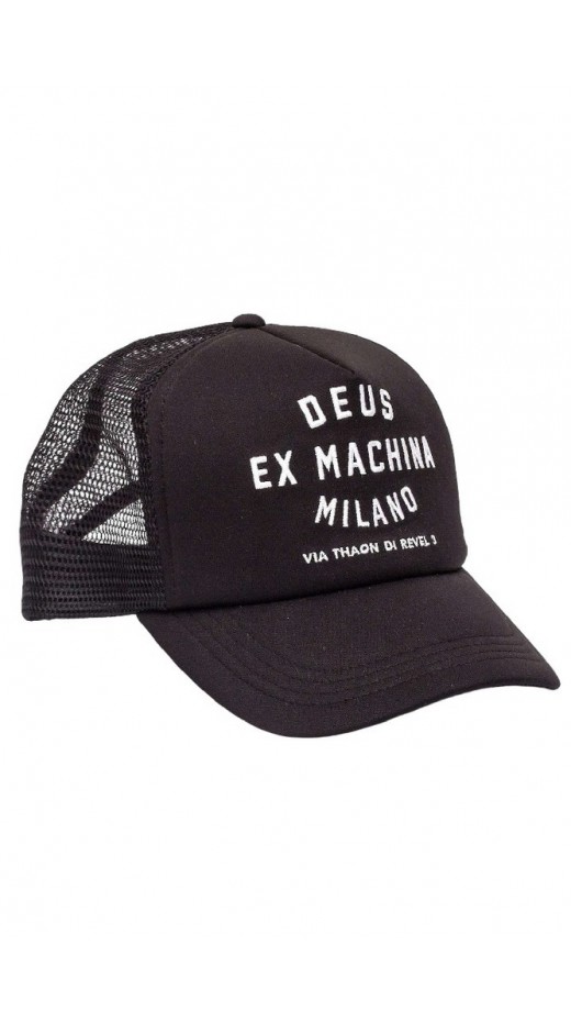 DEUS MILANO ADDRESS TRUCKER PACK 5 ΚΑΠΕΛΟ ΑΝΔΡΙΚΟ BLACK