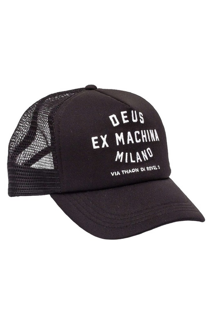 DEUS MILANO ADDRESS TRUCKER PACK 5 ΚΑΠΕΛΟ ΑΝΔΡΙΚΟ BLACK