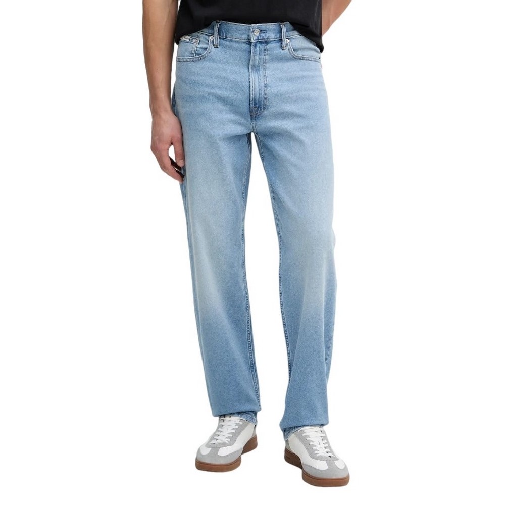 CALVIN KLEIN JEANS 90S TAPER ASHLAND JEAN ΠΑΝΤΕΛΟΝΙ ΑΝΔΡΙΚΟ LIGHT DENIM