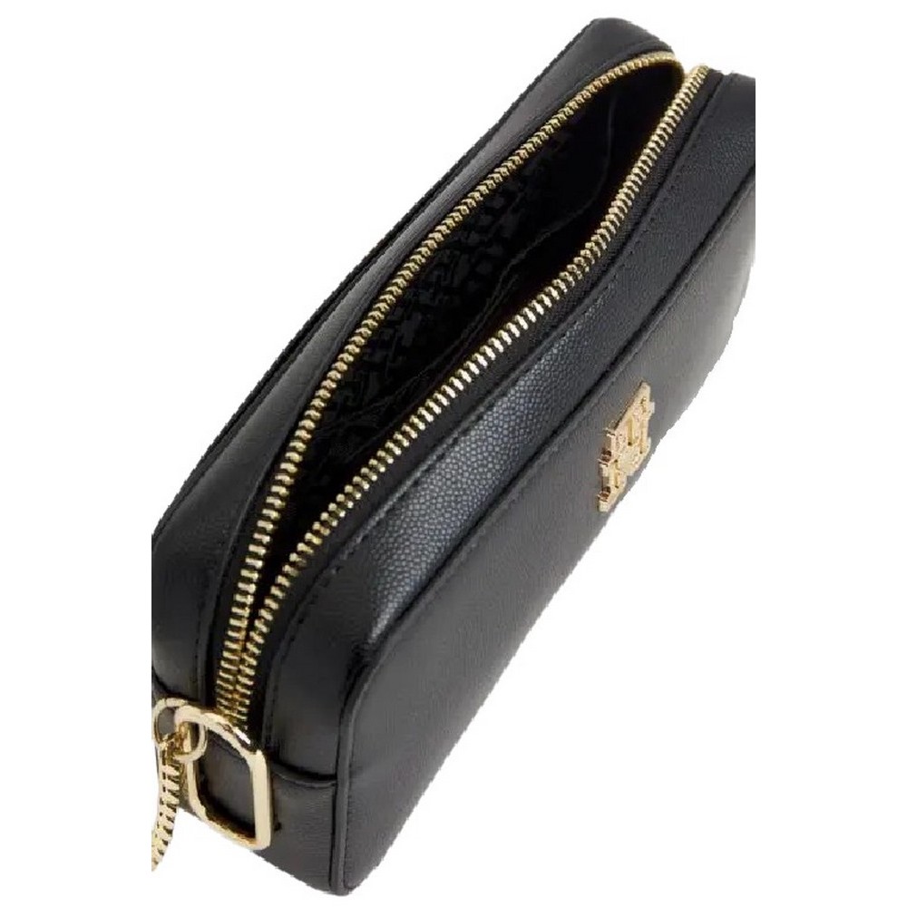 TOMMY HILFIGER TH TIMELESS CHAIN CAMERA BAG ΤΣΑΝΤΑ ΓΥΝΑΙΚΕΙΑ BLACK