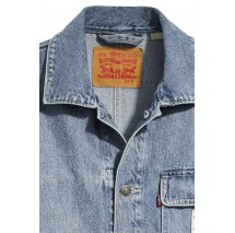 LEVIS BROADWAY ENIGNEER COAT ΜΠΟΥΦΑΝ ΑΝΔΡΙΚΟ BLUΕ DENIM